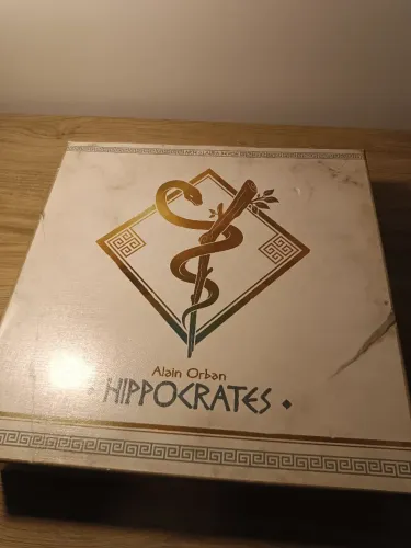 Jogo de tabuleiro boardgame Hippocrates