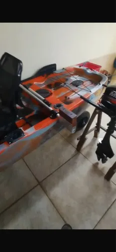 VENDO CAIAQUE LEADER - COMPLETO E EM PERFEITO ESTADO!