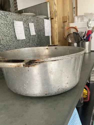 Panela robusta para indústria ou cozinha