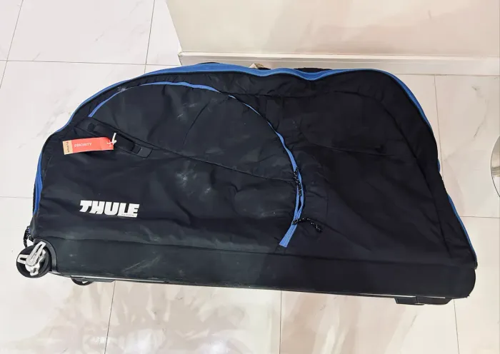 MalaTransbike Thule RoundTrip Traveler com rodinhas