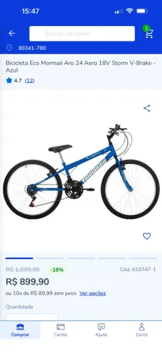 Bicicleta aro 24 Mormaii