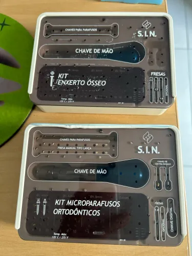 Kit para enxerto ósseo e ortodontia 