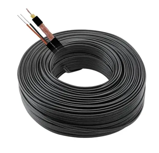 4 Lances de 35 metros cabp coaxial Rf 0,4x2,5 75 Ohms Datalink