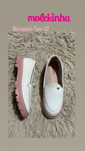 Mocassin molequinha