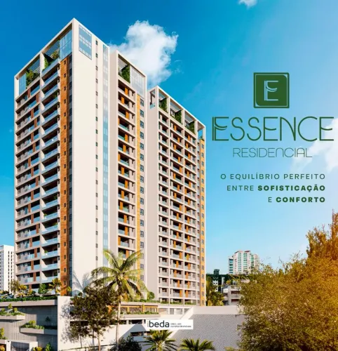 ibeda - Essence Residencial Apartamento a venda Capim Macio e 3 suítes, 3 vagas