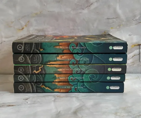 Box Percy Jackson e os Olimpianos 
