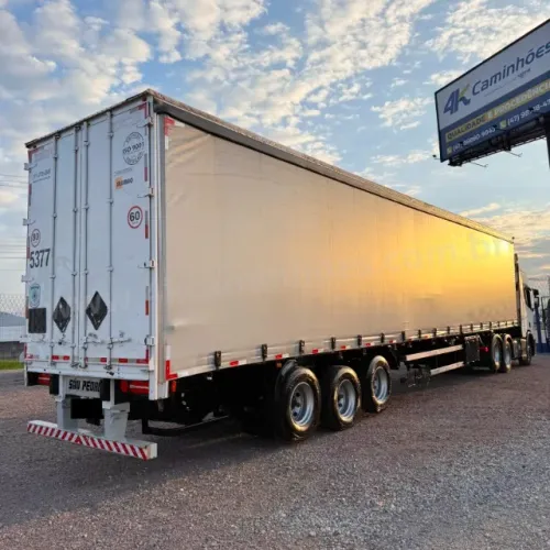 Carreta Sider Furgão Lonado 03 Eixos 30 Pallets - 2022