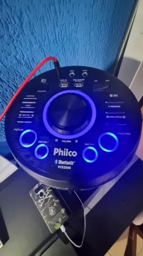 Caixa de Som Philco PCX3500 Portatil Bluetooth 150w c/ Bateria 3500Mah