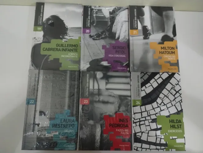 Coleção 6 livros, literatura Ibero-Americana vol 19,20,21,22,23 e 24