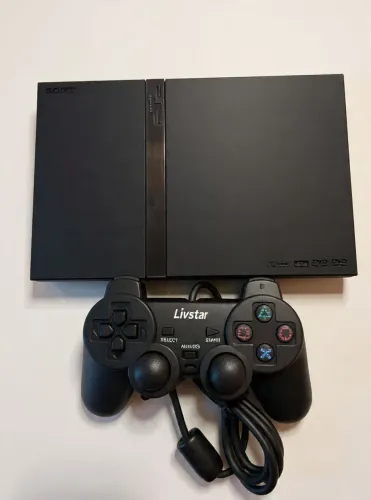 PS2 slim retrocompativel lendo ps1 e PS2 