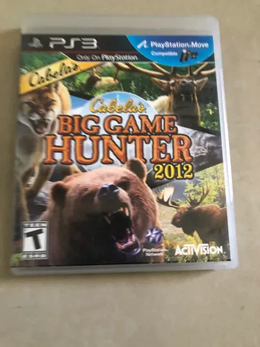 CabelaS big game hunter 2012 jogo ps3