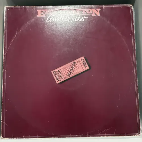 LP Vinil Eric Clapton - Another Ticket (Mídia e Capa VG com Encarte)