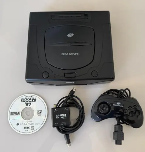 Sega Saturn Tectoy Completo - Lacre de Fabrica