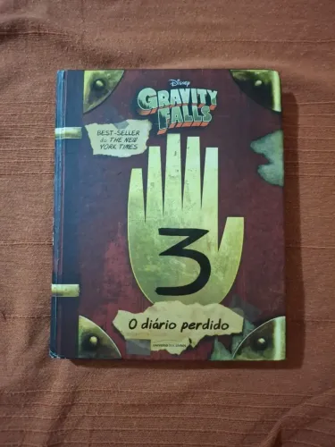 Livro O Diário Perdido 3 Gravity Falls