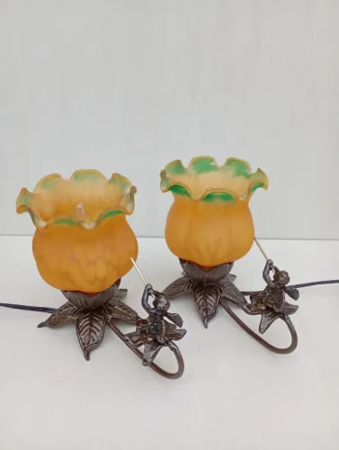 Par de luminária de mesa (abajur)