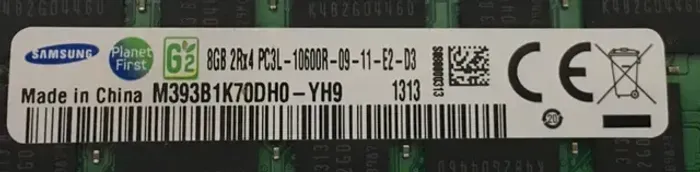 Memoria x79 x99 Servidor ECC Ddr3 Samsung - 8gb Rdimm