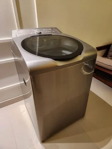 Máquina de Lavar Roupa Inox