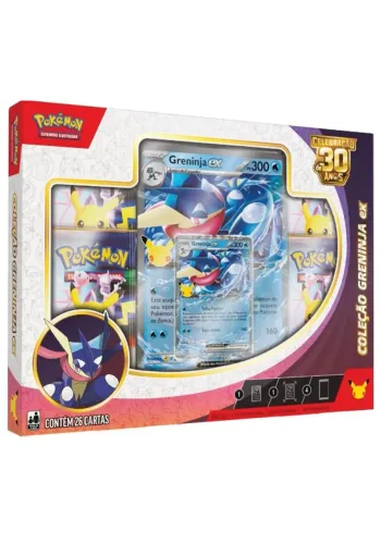 Pokémon 30 Anos - Box Greninja PT-BR