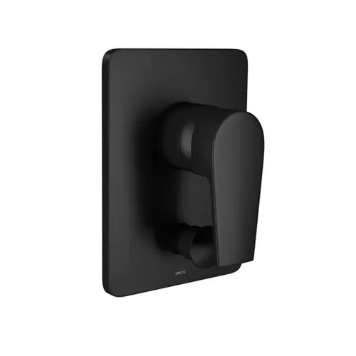 Acabamento para Monocomando 4 Vias Level Black Matte Deca
