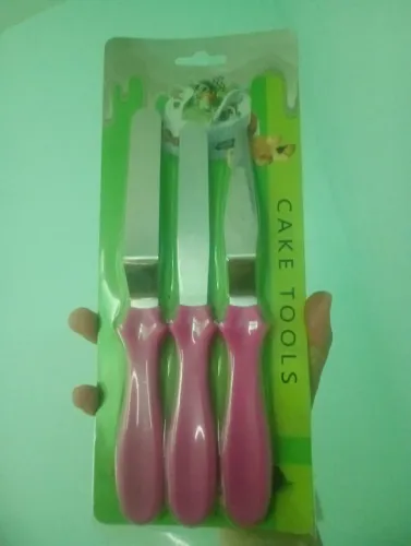Espátulas inox de confeitar