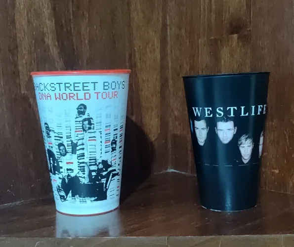 Copos Shows Backstreet boys e West life