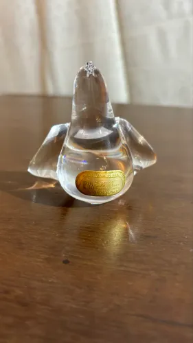 Pássaro em cristal nacional