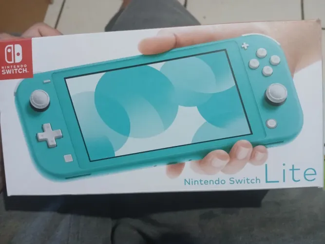 Nintendo Switch Lite Cor Turquesa