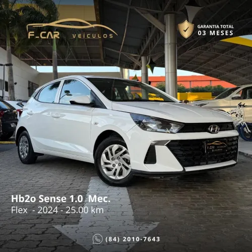 Hyundai HB20 Sense 1.0 Flex 12V MEC 2024