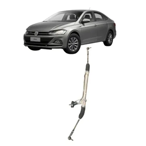 Caixa de Direção Nivus Polo Virtus 1.0 Tsi 2018 2019 a 2022