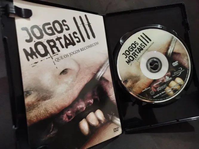 DVD jogos mortais