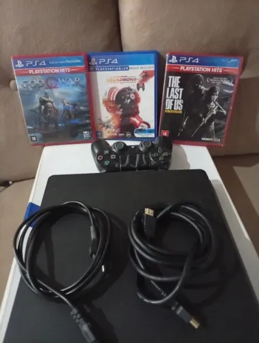 PS4 SLIM ZERO 1TB TROCO POR SOM AUTOMOTIVO DOU VOLTA