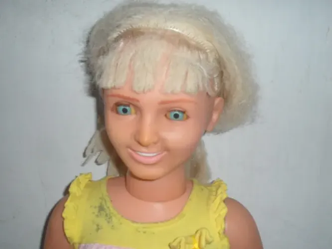 cabeça boneca Angélica baby brink
