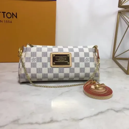 CLUTCH BAG LOUIS VUITTON CLASSIC EVA WALLET PREMIUM LINHA ITALIANA RETRÔ DUAS CORES DISP