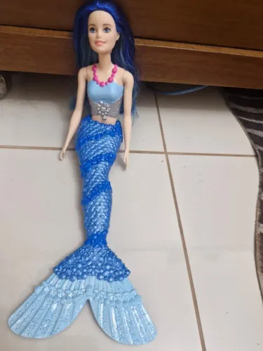 Barbie Sereia Dreamtopia Azul 100