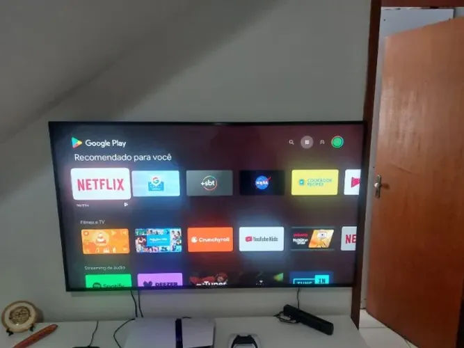 Smart TV - 4 K, Sony 65 Polegadas. Modelo XBR-65X805G. Nunca deu defeito. 