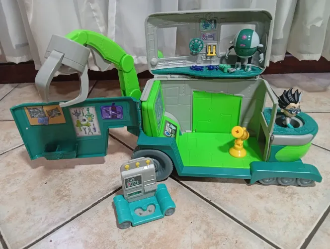 Laboratório Do Romeo Pj Masks - Completo Com Luz E Som funcionando