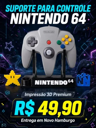 Nintendo 64 suporte para controle Nintendo 64 