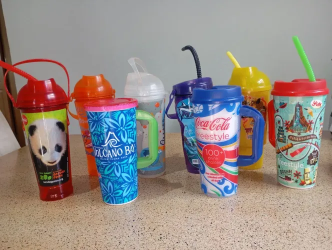 Colecionáveis Copos Refil Coca cola