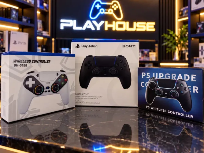 Controle PS5 TV PC diversos modelos em estoque a partir de R$299,00