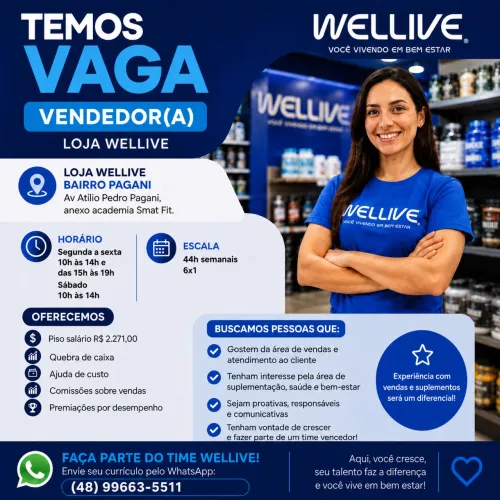 Vendedor(a) de Suplementos