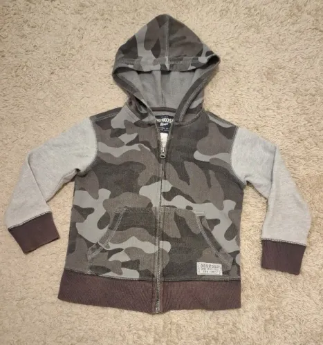Casaco moletom Oshkosh infantil tamanho 5