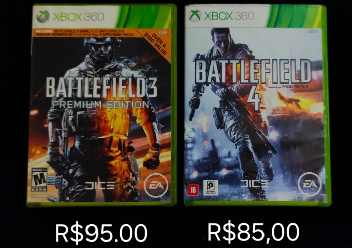 Jogos xbox 360.