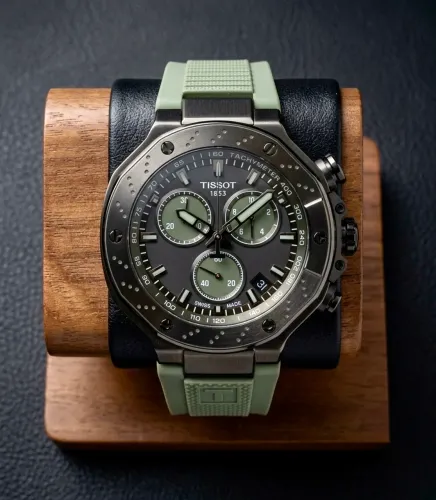 Relógio Tissot T Race Cronógrafo Dark Grey Novo