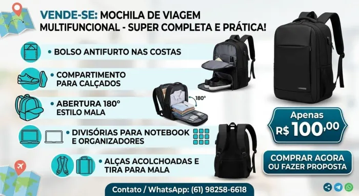 Mochila de Viagem