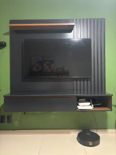 Painel para TV até 60 polegadas preto / imbuia