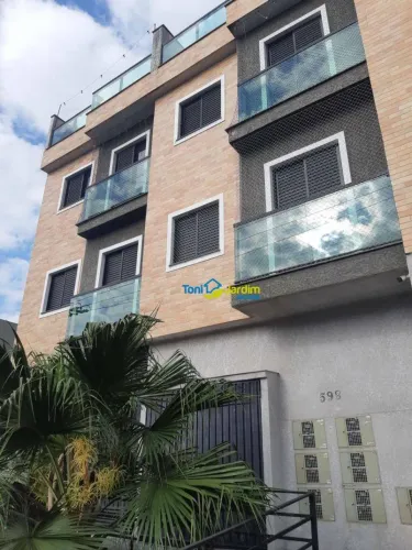 Apartamento com 2 dormitórios para alugar, 55 m² por R$ 2.334,33/mês - Bangu - Santo André