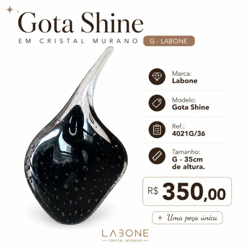 Gota Shine Preta G - Labone