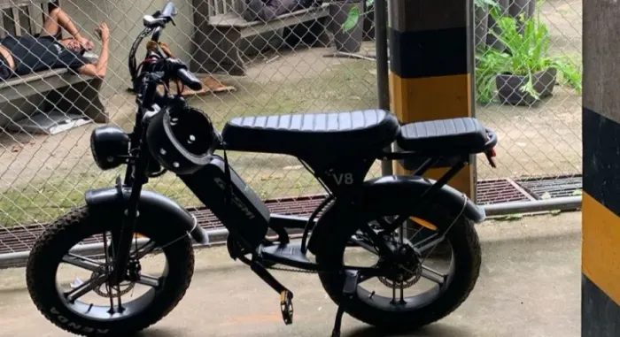 Vende-se bicicleta elétrica v8