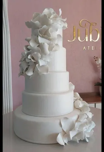 Bolo fake cenográfico Casamento