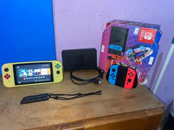 Nitendo switch completo - desbloqueio